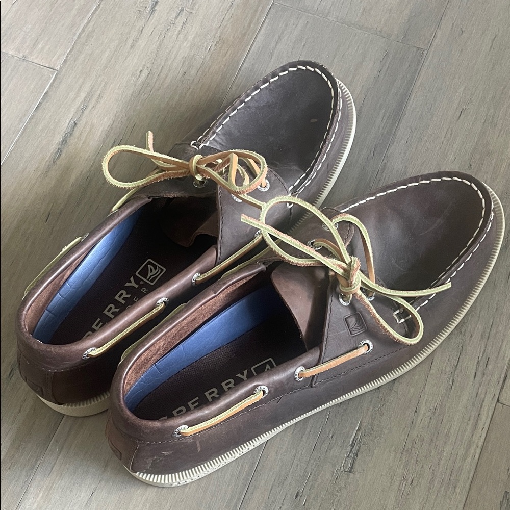 Sperry Men's Dark Brown Boat Shoes